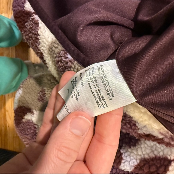 Floral Patterned Teddy Jacket - Picture 5 of 7